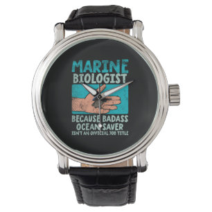 Meeresbiologe Armbanduhr