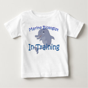 Meeresbiologe für das Training von Baby-Shirt Baby T-shirt