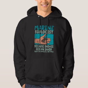 Meeresbiologe Hoodie