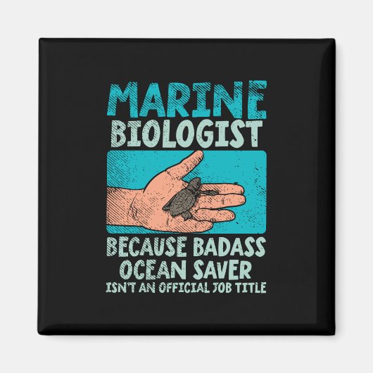 Meeresbiologe Magnet (Vorne)