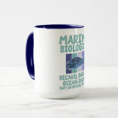 Meeresbiologe Meeresbiologie Tasse (Vorderseite Links)