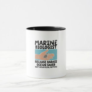 Meeresbiologe Meeresbiologie Tasse