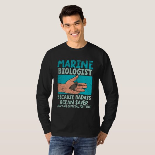 Meeresbiologe T-Shirt (Vorne ganz)