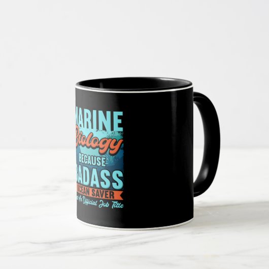 Meeresbiologe Tasse (VorderseiteRechts)