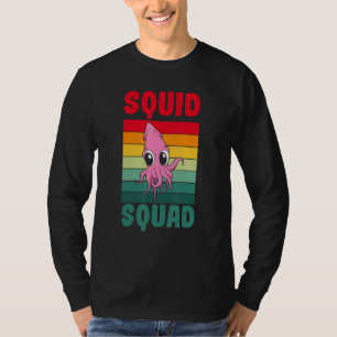Meeresbiologe Vintage SQUID SQUAD Meeresbiologie T-Shirt