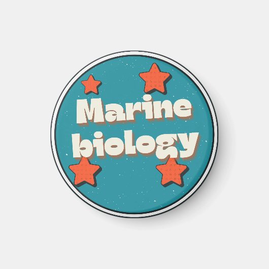 Meeresbiologie Magnet (Vorne)
