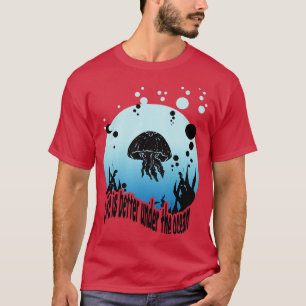 Meeresbiologie Schnorcheln T-Shirt