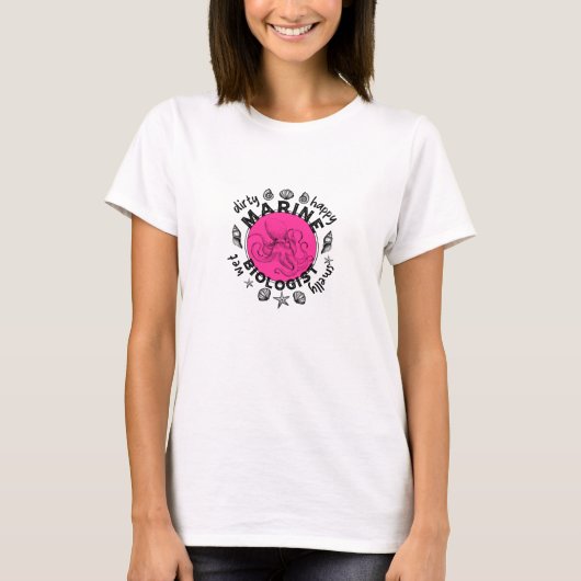 Meeresbiologie T-Shirt (Vorderseite)