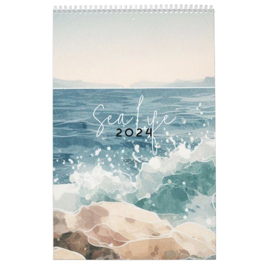 Meeresblau Kalender (Titelbild)