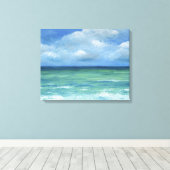 Meeresblick 273 leinwanddruck (Insitu (Holzboden))
