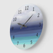 Meeresblick 277 große wanduhr (Winkel)