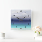 Meeresblick 277 runde wanduhr (Zuhause)