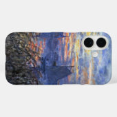 Meeresblick mit Sonnenuntergang von Claude Monet Case-Mate iPhone Hülle (Rückseite (Horizontal))