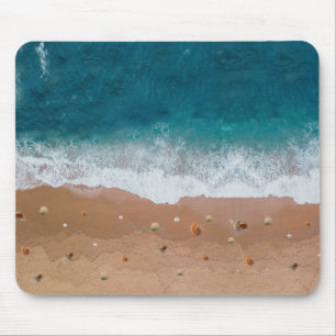 MEERESBLICK STRAND MUSCHELN SOMMERFERIEN  MOUSEPAD