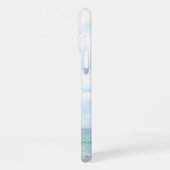 Meeresblick und Felsen iPhone Hülle (Linke Seite)