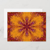 MEERESBLUME 4 POSTKARTE (Vorne/Hinten)