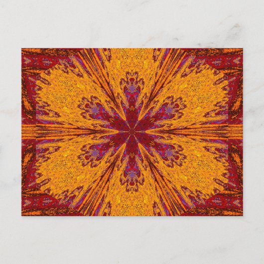 MEERESBLUME 4 POSTKARTE (Vorderseite)