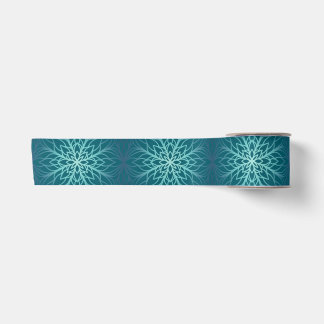 Meeresblumen-Mandala  Satinband