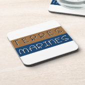 Meeresboden Untersetzer (Linke Seite)