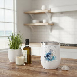 Meeresbrise: Aquareller Seagull