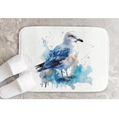 Meeresbrise: Aquareller Seagull Badematte