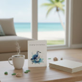 Meeresbrise: Aquareller Seagull Feiertagspostkarte