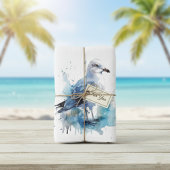 Meeresbrise: Aquareller Seagull Geschirrtuch