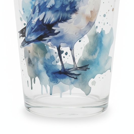 Meeresbrise: Aquareller Seagull Glas