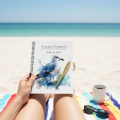 Meeresbrise: Aquareller Seagull Notizblock