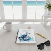Meeresbrise: Aquareller Seagull Notizblock
