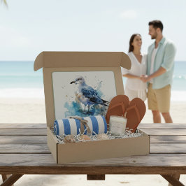 Meeresbrise: Aquareller Seagull Schneidebrett