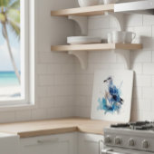 Meeresbrise: Aquareller Seagull Schneidebrett