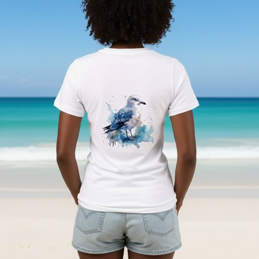 Meeresbrise: Aquareller Seagull Tri-Blend Shirt