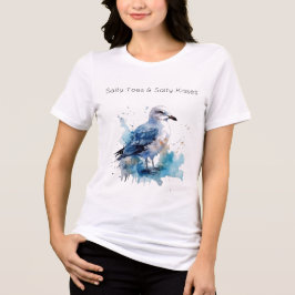 Meeresbrise: Aquareller Seagull Tri-Blend Shirt