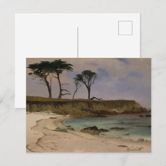 Meeresbucht Postkarte (Vorne/Hinten)