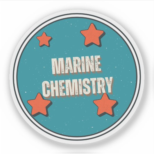 Meereschemie Aufkleber (Vorderseite)