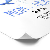 Meeresdolphin - Momosa Bar Poster (Ecke)