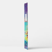 MEERESDRAGON IN GOLD BLAUE GLITZERN Case-Mate iPhone HÜLLE (Rückseite / Rechts)