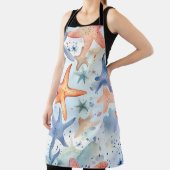 Meeresfarbenmuster Schürze (InSitu)