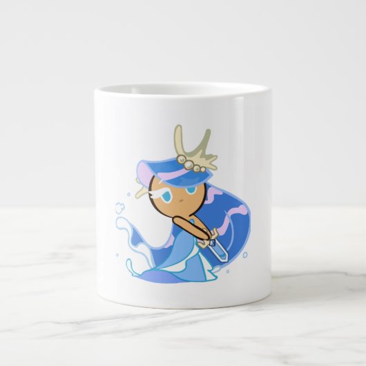 Meeresfee-Cookie Jumbo-Tasse (Vorderseite)