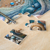 Meeresfee mit schimmernden Flügeln Puzzle (Seite)