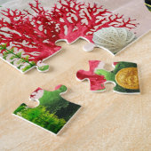 Meeresfisch Meerjungfrau Ariel, Unterwasser-Leben Puzzle (Seite)