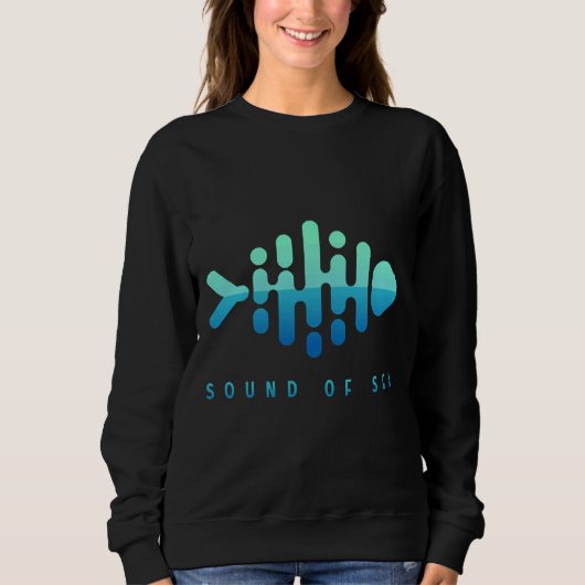 Meeresfisch Sweatshirt (Vorderseite)