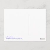 Meeresflora - Postkarte (Rückseite)