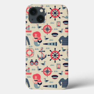 Meeresflora und -fauna-Muster Case-Mate iPhone Hülle