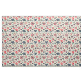 Meeresflora und -fauna-Muster Stoff (Fat Quarter (45,7 x 55,9 cm))