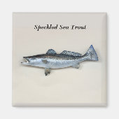 Meeresforelle Magnet (Vorne)