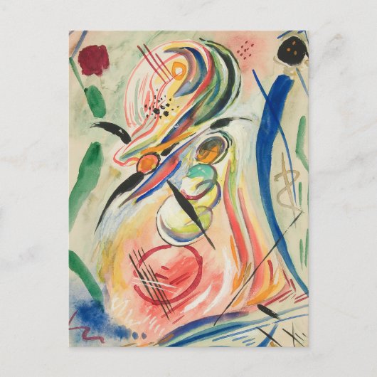 Meeresformen | Rudolf Bauer Postkarte (Vorderseite)