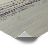 Meeresfotografie. Minimalistischer Druck. Foto Poster (Ecke)