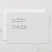 Meeresfotografie Save the Date (Rückseite)